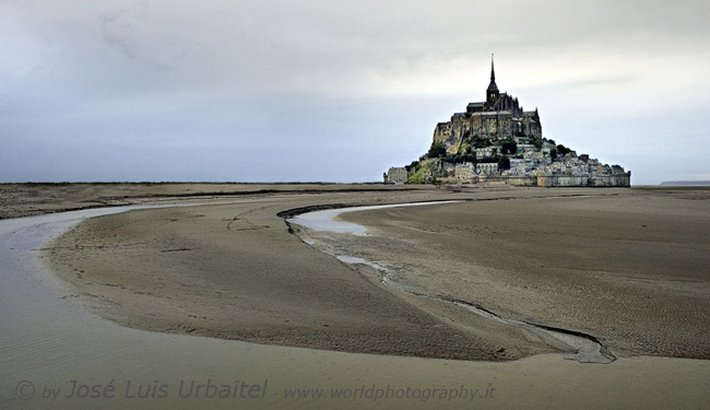 Mont S- Michel al atardecer